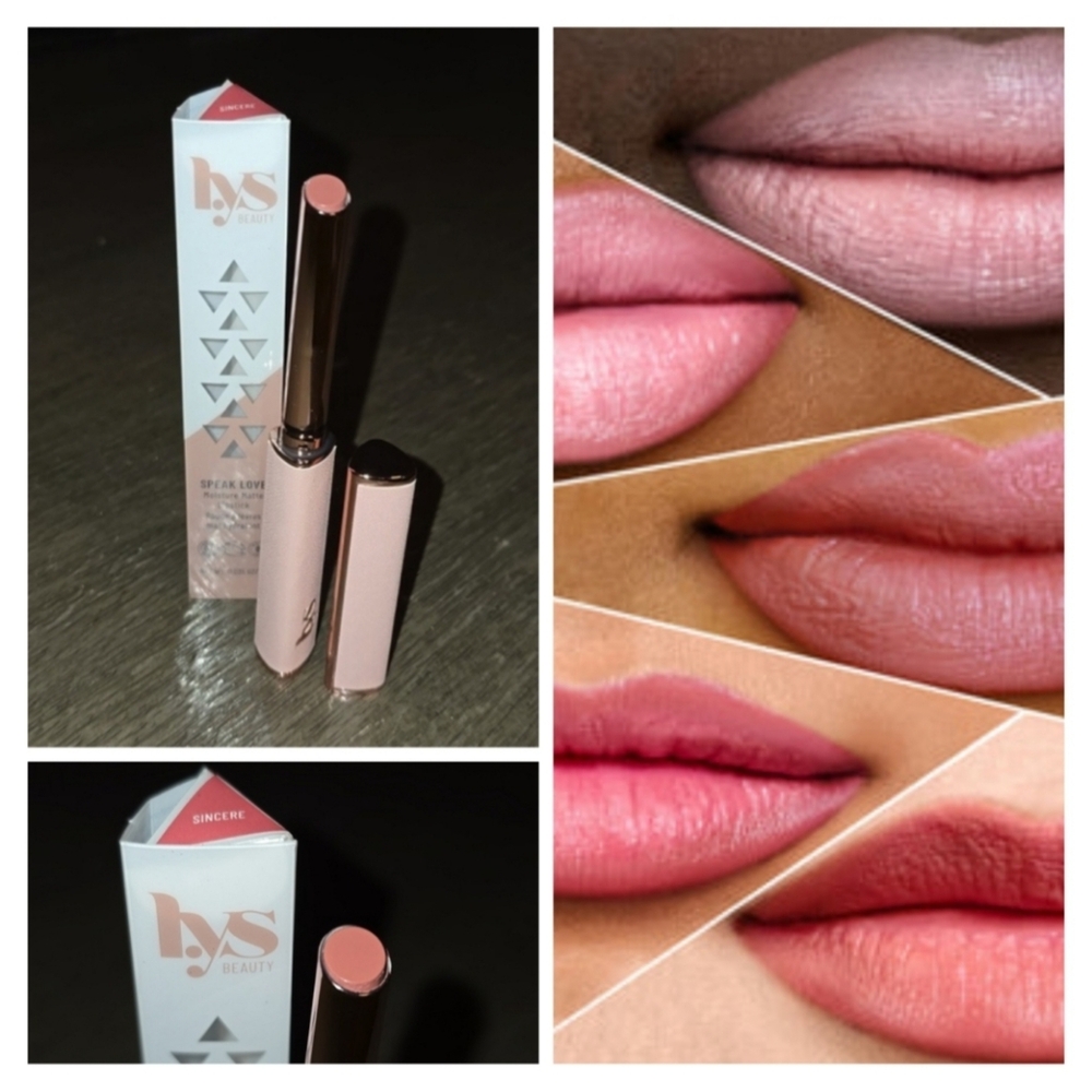 LYS "Sincere" Speak More Moisture Matte Lipstick